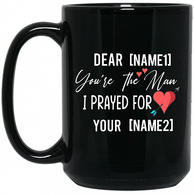 15 oz. Black Mug