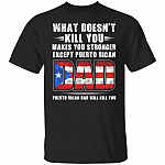 Puerto Dad, Black, Unisex T-Shirt