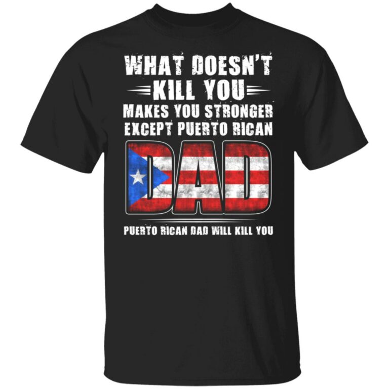 Puerto Dad, Black, Unisex T-Shirt
