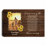 Custom Photo In Memory Of Mom Framed Canvas - Not A Day Passed By You Don't Cross My Mind Unframed Poster, White, 0.75'' Framed Canvas Custom Photo In Memory Of Mom Framed Canvas - Not A Day Passed By You Don't Cross My Mind Unframed Poster, White, 0.75'' Framed Canvas