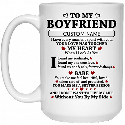 15 oz. White Mug