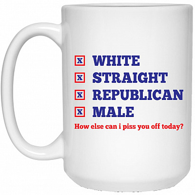15 oz. White Mug