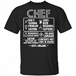 Chef Definition T-Shirt, Black, Unisex T-Shirt
