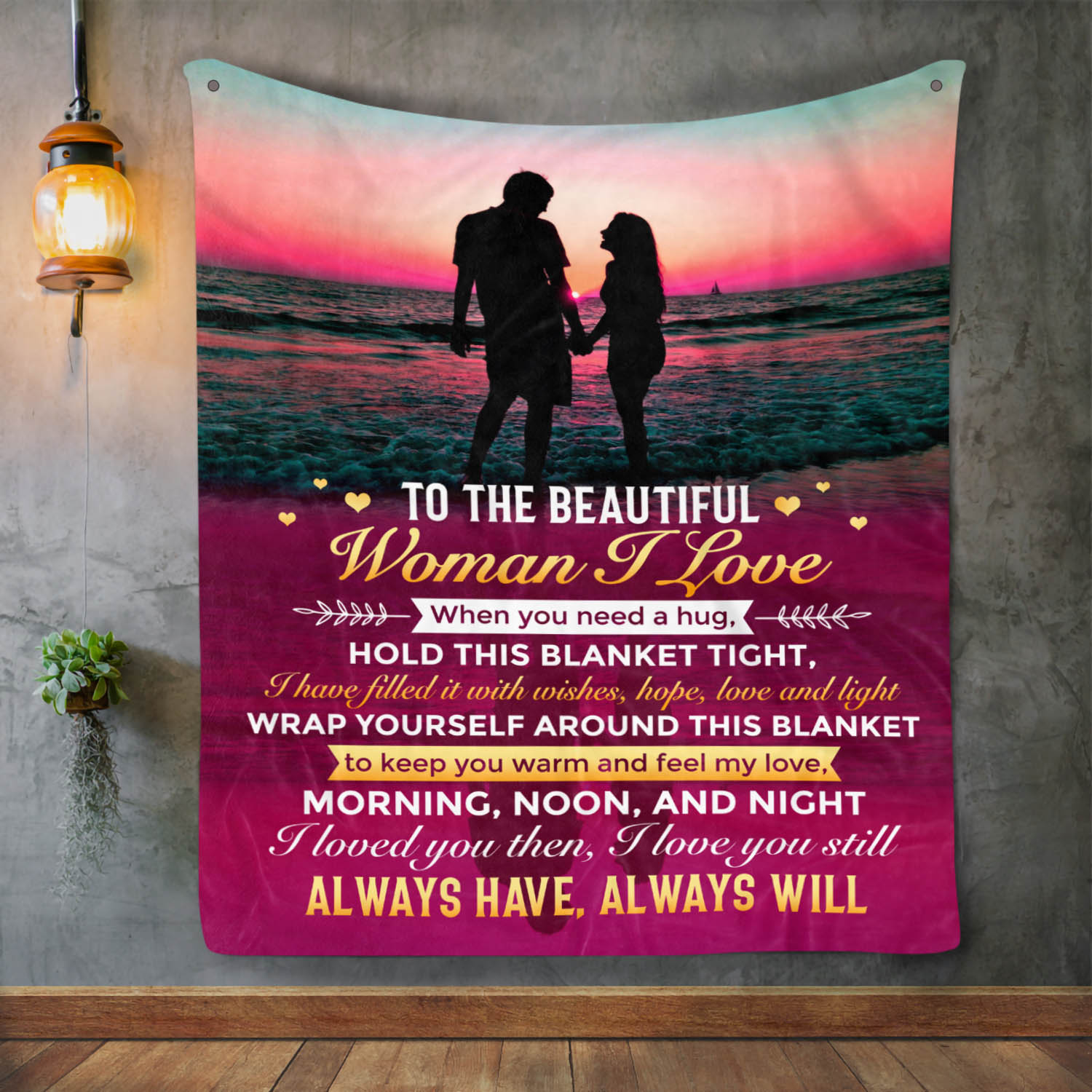 2LV. Beautiful Woman I Love Mockup