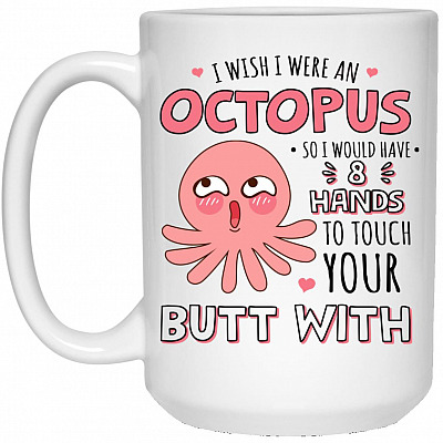 15 oz. White Mug