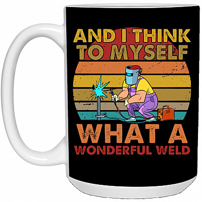 15 oz. White Mug
