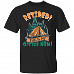 Retired Tshirt, Black, Unisex T-Shirt