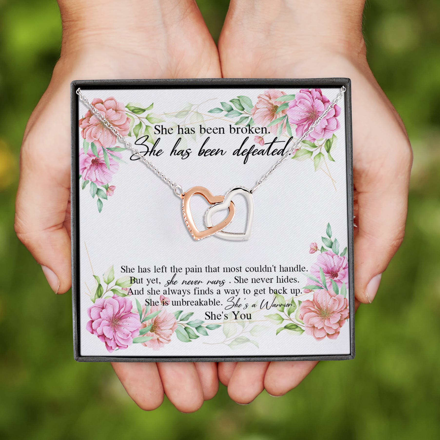 4HP.ShesYouInterlockingHeartsNecklace