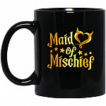 Maid Mug, Black, bm11oz-11-oz-black-mug-11-oz-black-mug