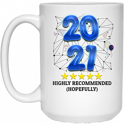 15 oz. White Mug