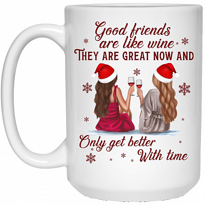 15 oz. White Mug