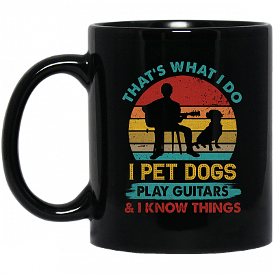 11 oz. Black Mug