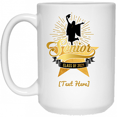 15 oz. White Mug