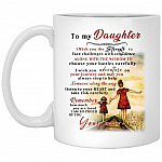 Daughter Mug, White, 11 oz. White Mug