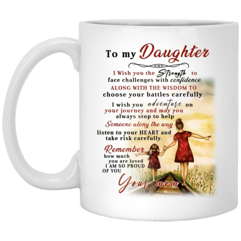 Daughter Mug, White, 11 oz. White Mug