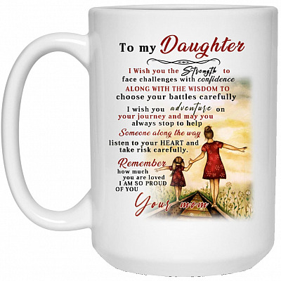 15 oz. White Mug