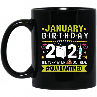 11 oz. Black Mug