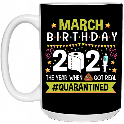 15 oz. White Mug