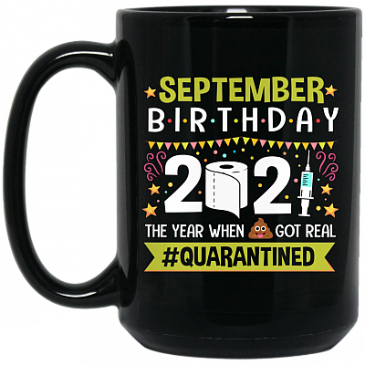 15 oz. Black Mug