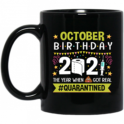 11 oz. Black Mug