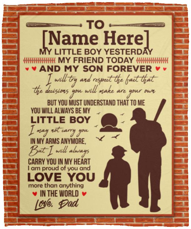 Personalized Blanket, White, Cozy Plush Fleece Blanket - 50x60