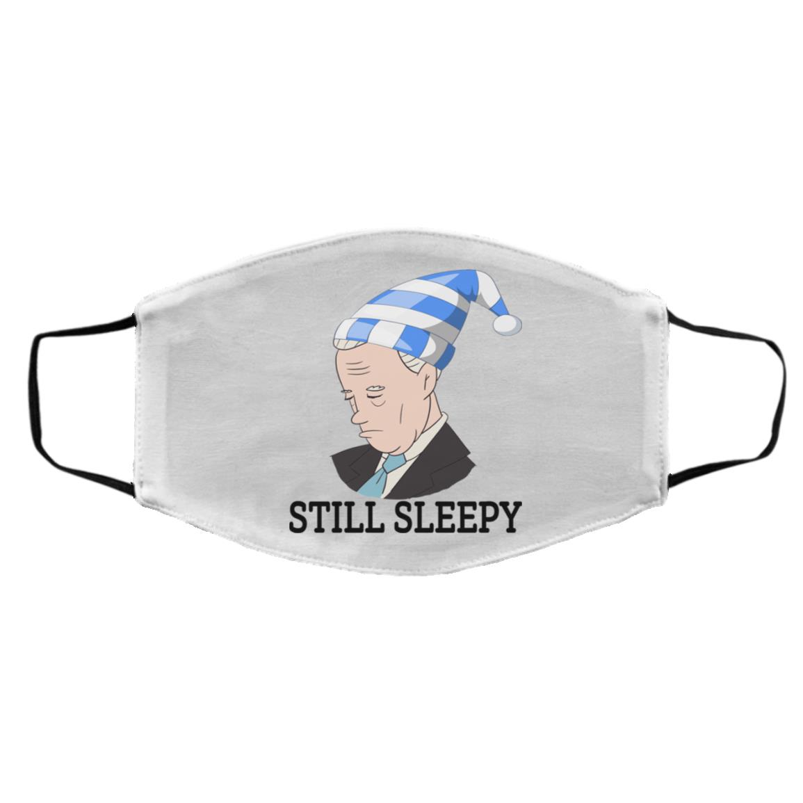 Sleepy Mask, White, Cloth Face Cover – Medium/Large Sleepy Mask, White, Cloth Face Cover – Medium/Large