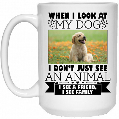 15 oz. White Mug