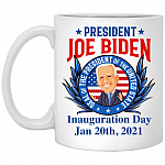 President Joe Biden, White, 11 oz. White Mug