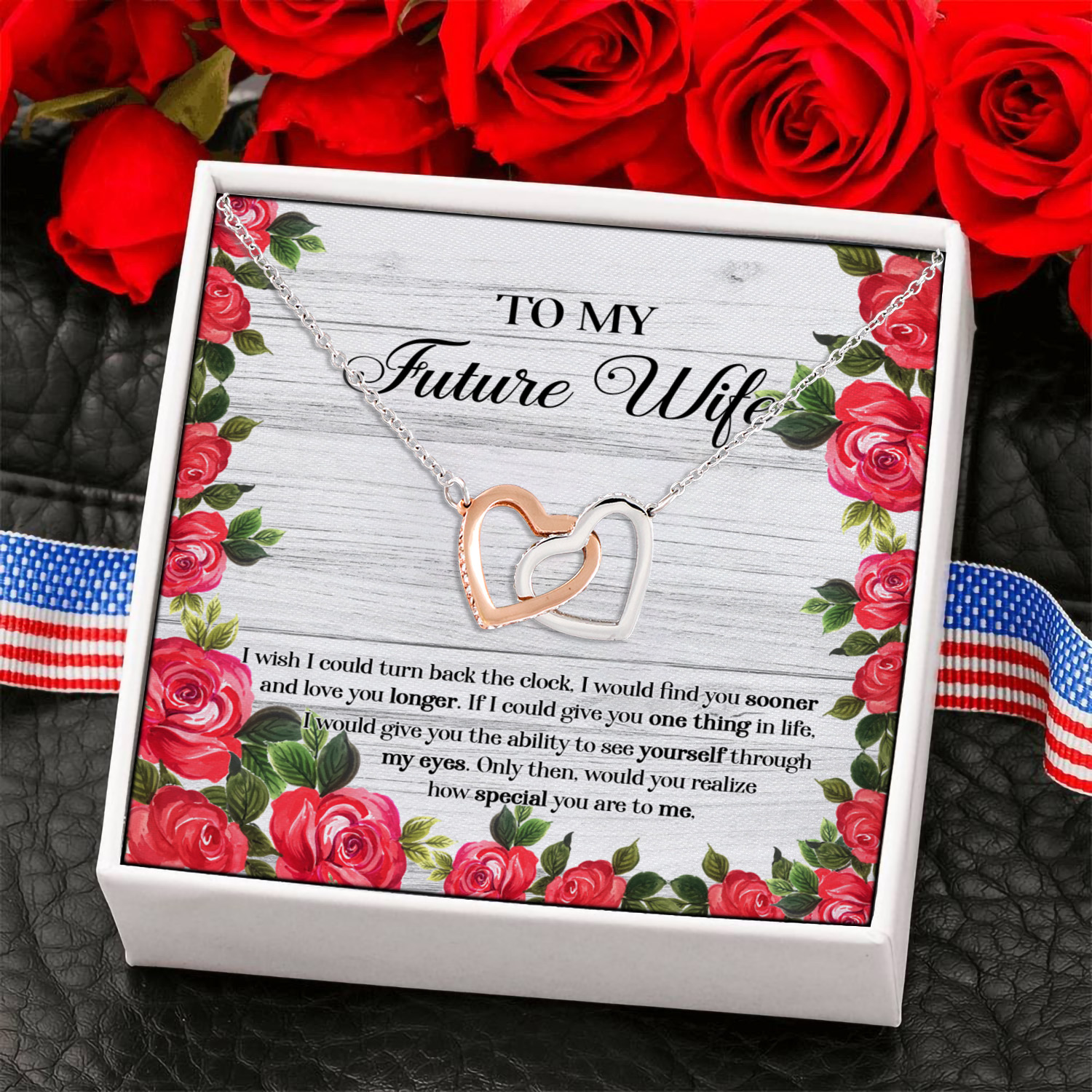 11KNG. Find You Sooner(4) Interlocking Hearts Necklace 6