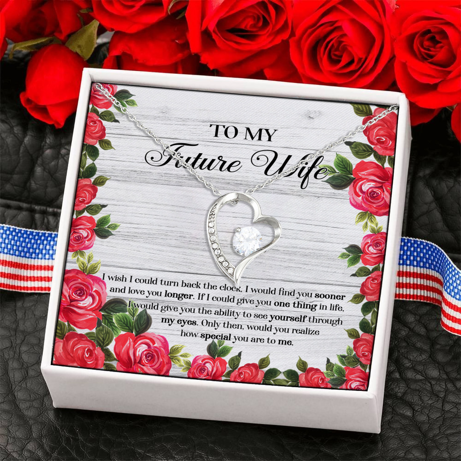 11KNG. Find You Sooner(4) Forever Love Necklace (Silver) 6