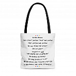 Friends TV Show In This House They Don't Know That We Know They Know How You Doin' All Over Print Tote Bag