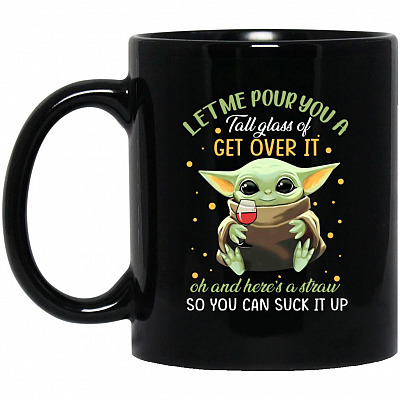 11 oz. Black Mug