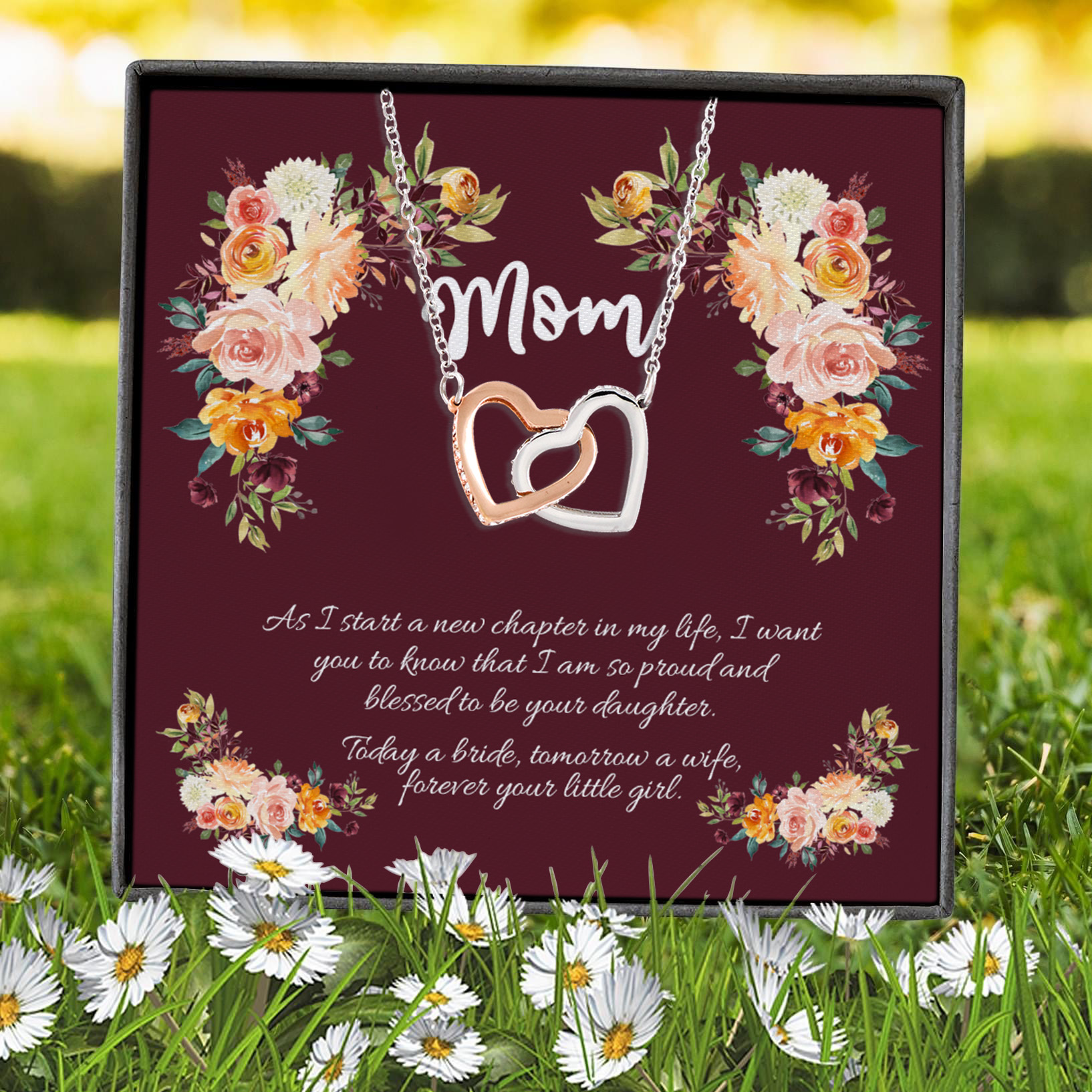 11Th. New Chapter In My Life Interlocking Hearts Necklace 7