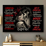 2VT. Skull Couple I Choose You Personalized mk1