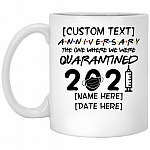 Personalized Anniversary The One Mug, White, 11 oz. White Mug