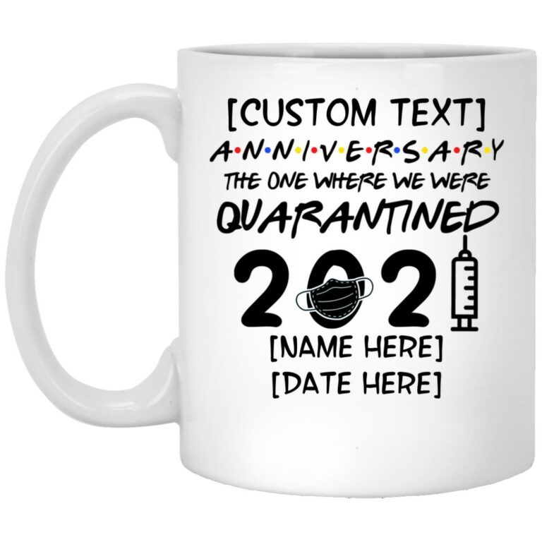 Personalized Anniversary The One Mug, White, 11 oz. White Mug