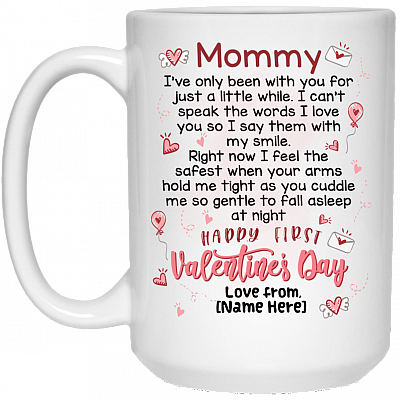 15 oz. White Mug