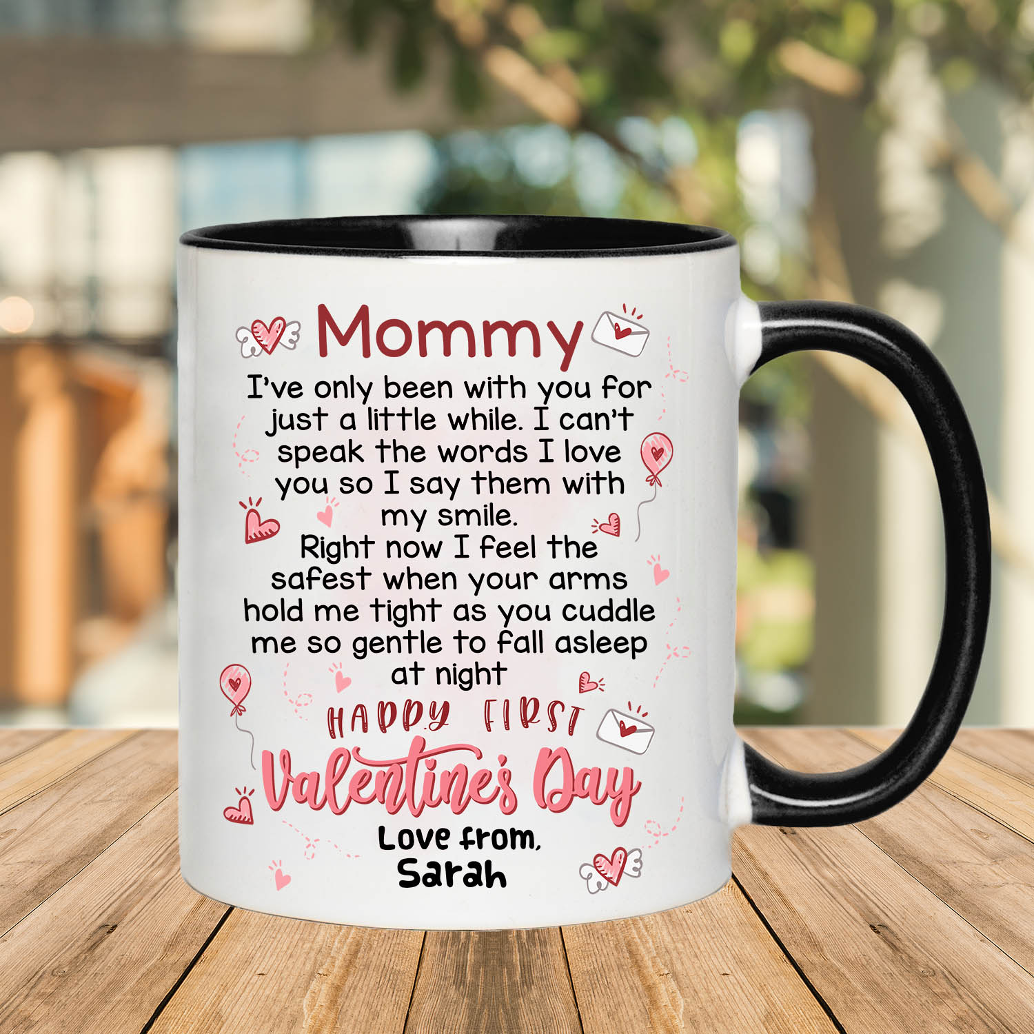 1Th. I've Only Been With You accent mug mk2