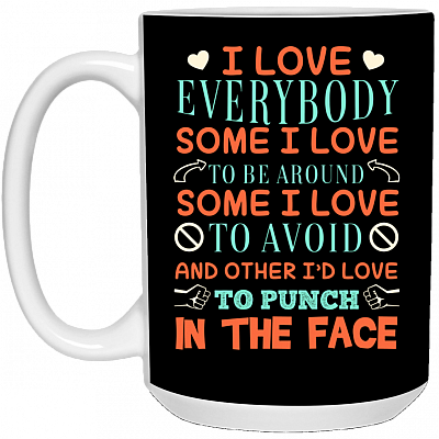 15 oz. White Mug