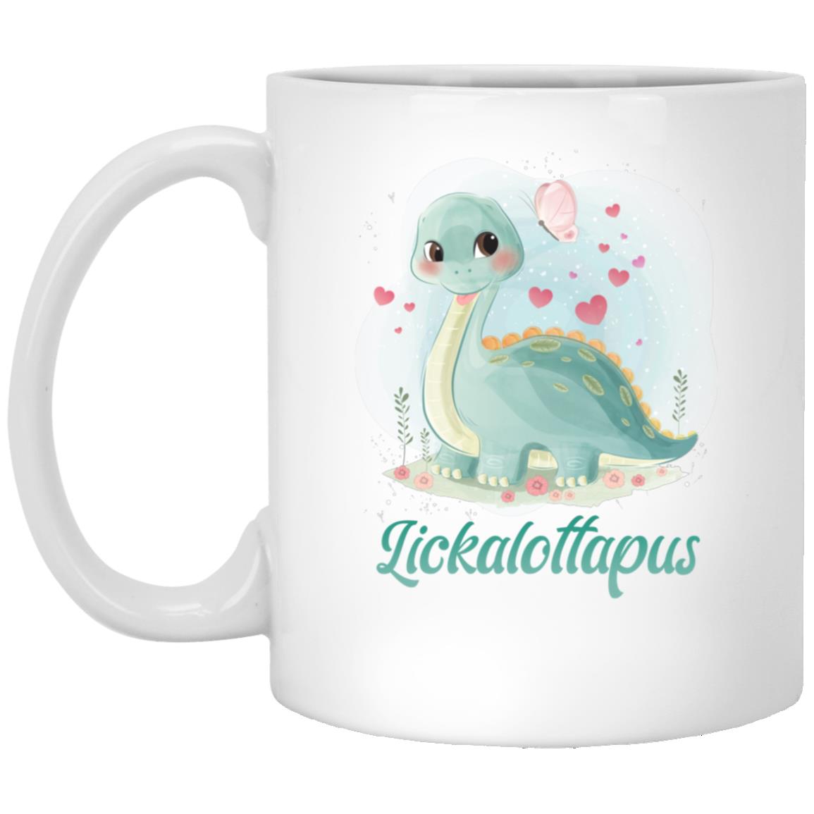 Lick Mug, White, 11 oz. White Mug Lick Mug, White, 11 oz. White Mug