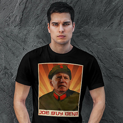 Alternative view of Joe Buy Deng Meme Joe Biden Beijing China T-shirt - Anti Biden Is Not My President Election Fraud Shirt
