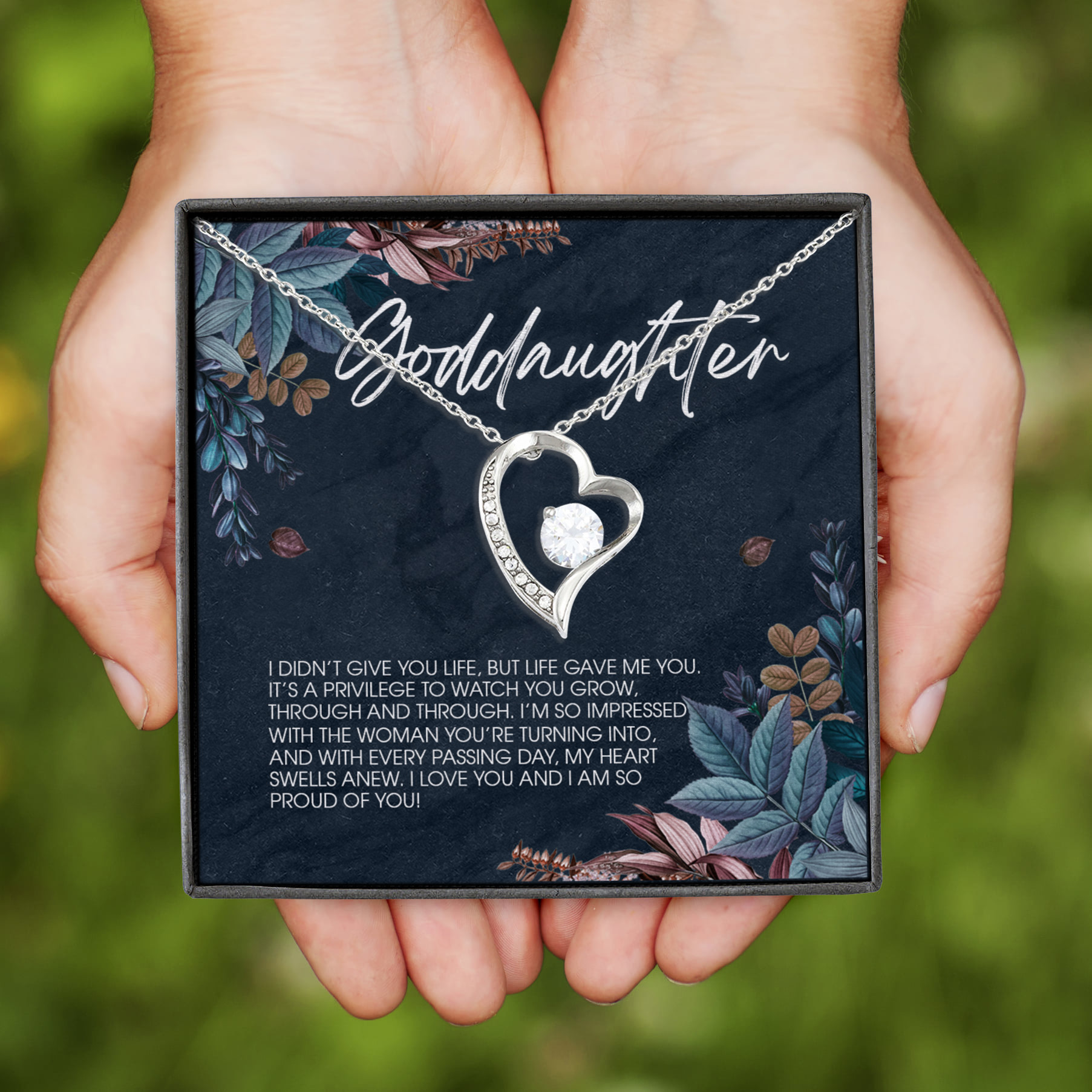 3NH_ Life Gift(5) Forever Love Necklace (Silver)