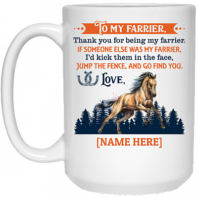 15 oz. White Mug