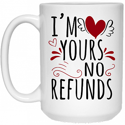 15 oz. White Mug