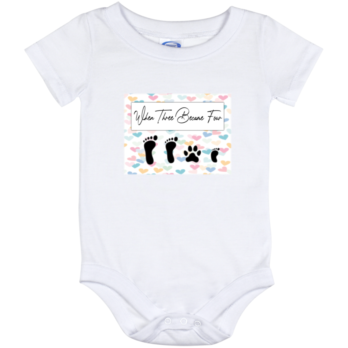 When Three Became Four Baby Announcement Baby Onesie - Baby Infant Bodysuit - Baby 2021 Onesie, White, Baby Onesie - 12 Month When Three Became Four Baby Announcement Baby Onesie - Baby Infant Bodysuit - Baby 2021 Onesie, White, Baby Onesie - 12 Month