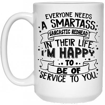 15 oz. White Mug