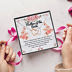 1HP. Mother Of The Bride Interlocking Hearts Necklace 5