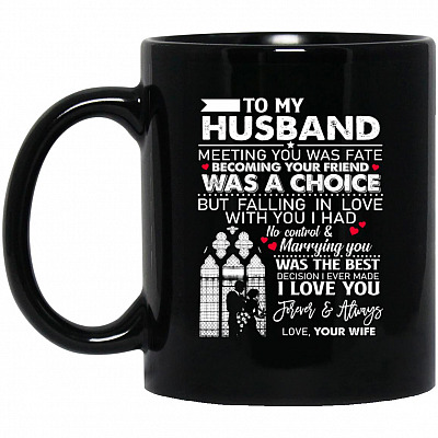 11 oz. Black Mug