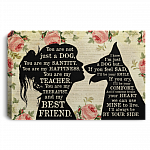 German Shepherd You Are Not Just A Dog Framed Canvas - Unframed Poster - German Shepherd Mom Gift, White, 0.75'' Framed Canvas German Shepherd You Are Not Just A Dog Framed Canvas - Unframed Poster - German Shepherd Mom Gift, White, 0.75'' Framed Canvas