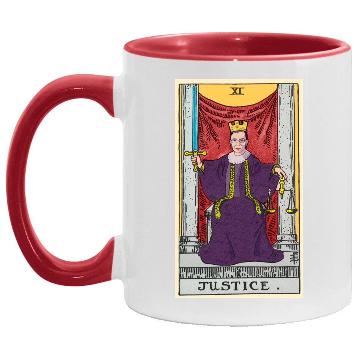 Ruth Accent Mug, White/Red, 11 oz. Accent Mug Ruth Accent Mug, White/Red, 11 oz. Accent Mug